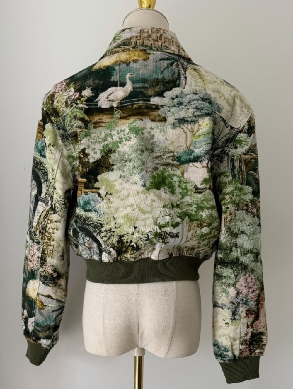 Alice + Olivia WILLARD DENIM AVIATOR JACKET - Picture 10 of 15